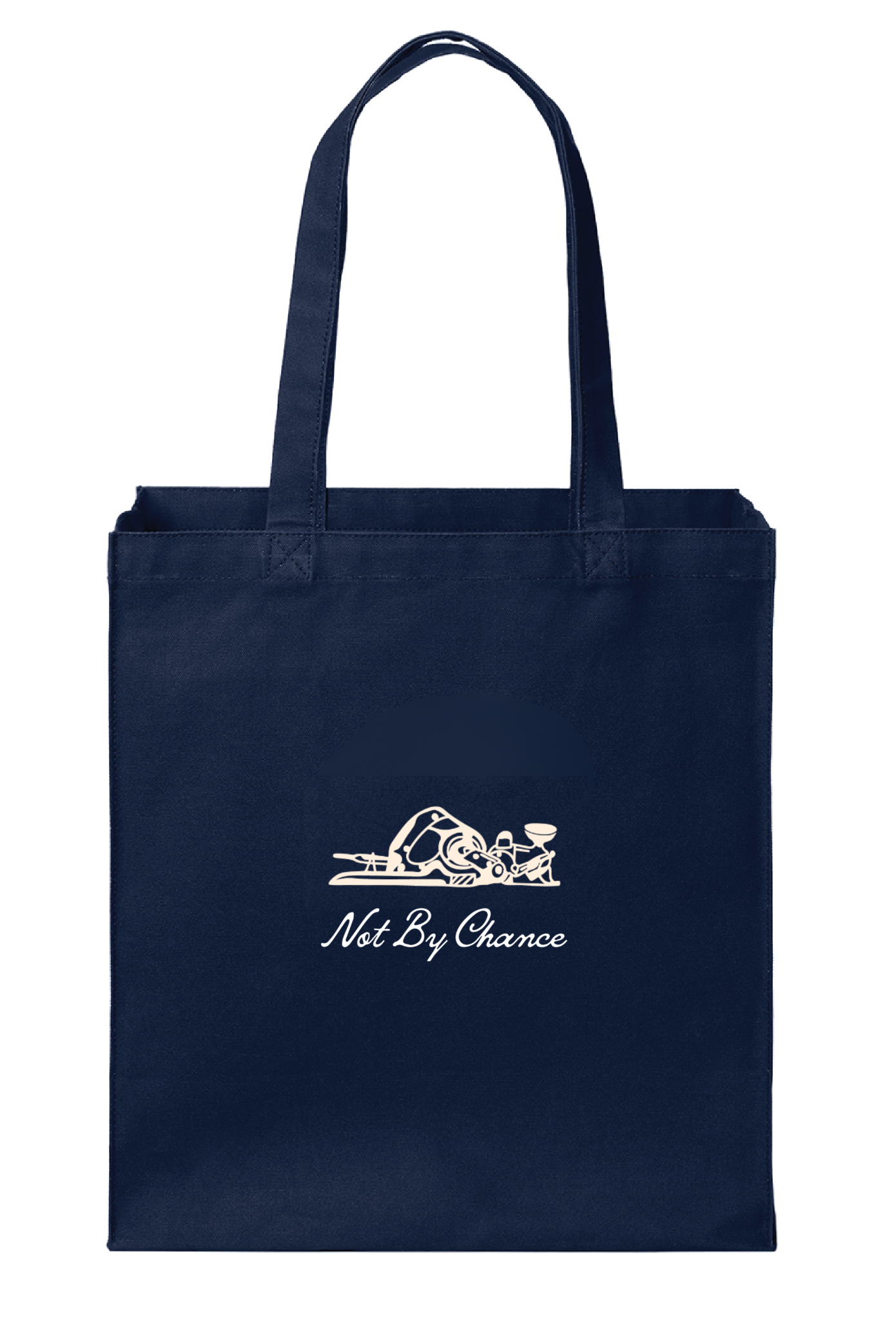 Not By Change Tote Bag