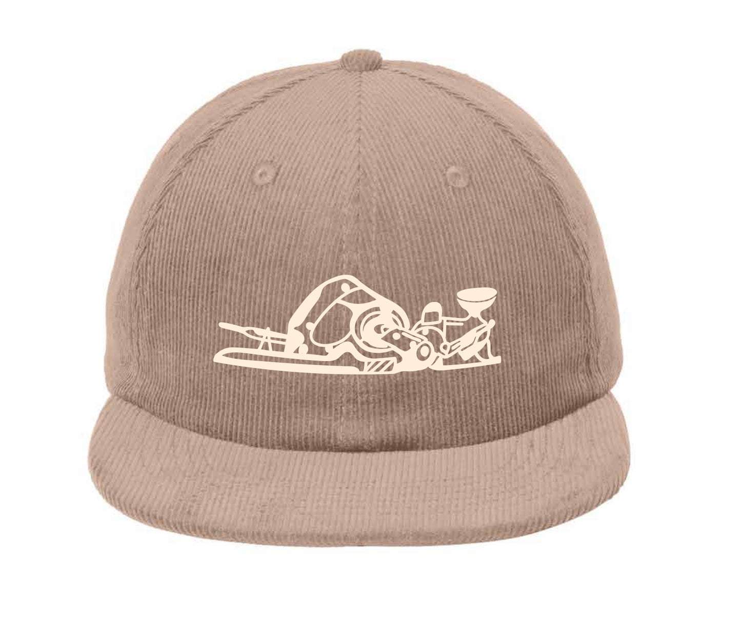 Dusty Hug Embroidered Hat